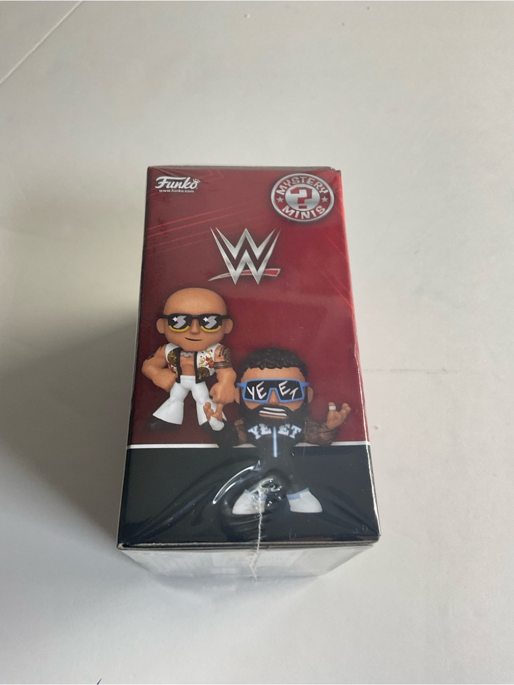 Funko WWE Mystery Minis Blind Box - Red, Black & White Artwork